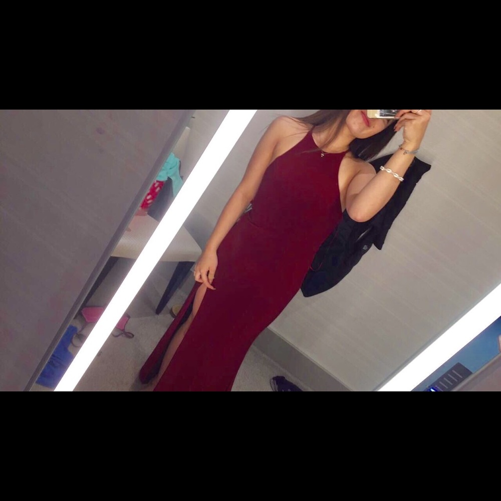 Maroon Prom Dress!